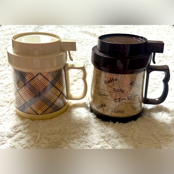 Set of Vintage 70’s cafe mugs - Picture 1 of 10